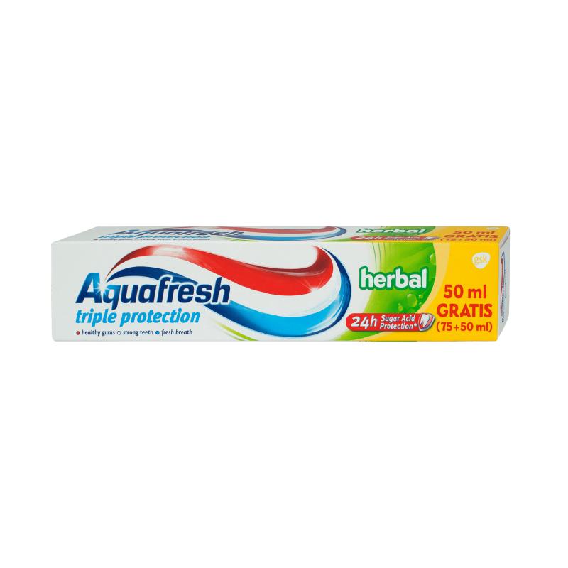 Aquafresh pasta za zube herbal 125ml