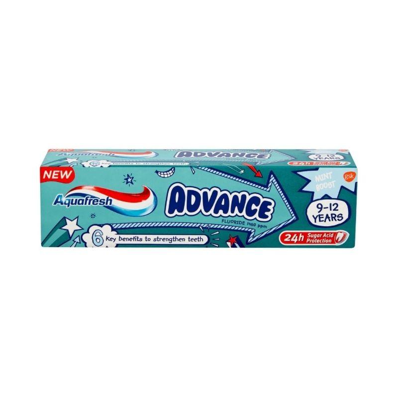 Aquafresh pasta Dečija Advance 9-12 god 75ml