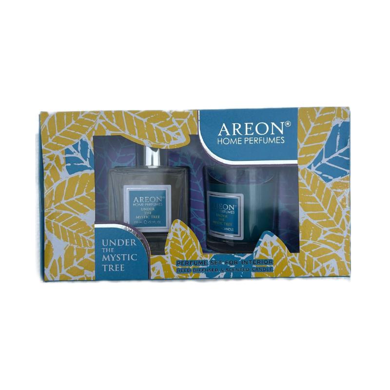 Areon komplet štapići 150ml + sveća mystic 120g