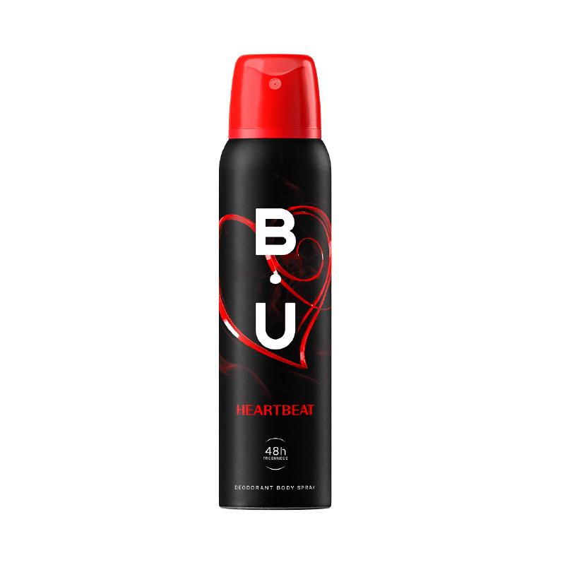 B.U. dezodorans ženski heartbeat 150ml 
