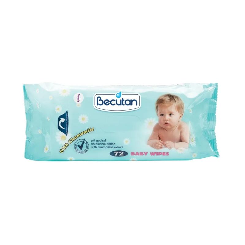 Becutan vlažne maramice 72kom