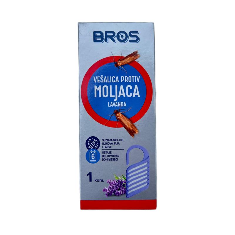 Bros vešalica protiv moljaca lavand