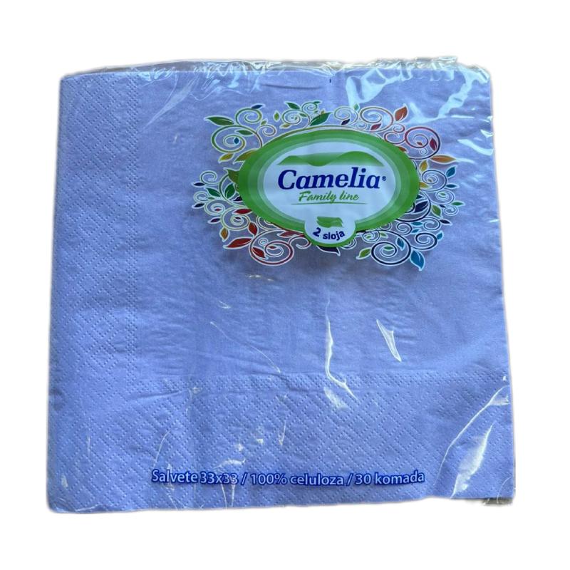 Camelia salvete lila 2 sloja 30kom
