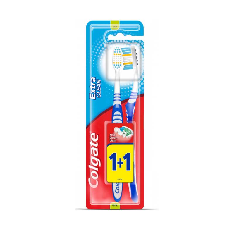 Colgate četkica za zube extra clean 1+1