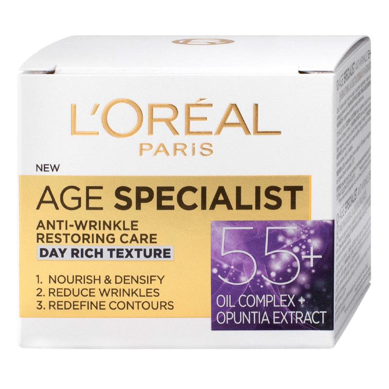 L`Oreal age krema specialist krema dnevna 55+ 50ml