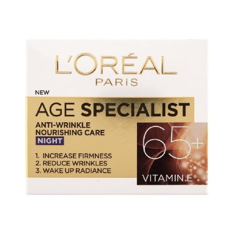 L`Oreal age krema specialist krema noćna  65+ 50ml