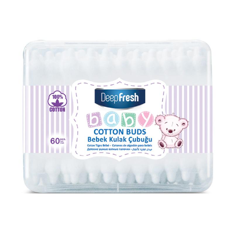 Deep fresh baby štapići za uši 60kom