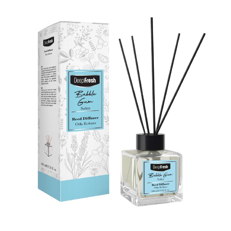 Deep fresh osveživač prostorije sa štapićima bubble gum 100ml