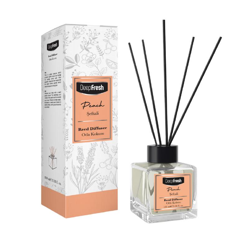 Deep fresh osveživač prostorije sa štapićima peach 100ml