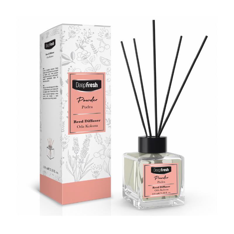 Deep fresh osveživač prostorije sa štapićima powder 100ml