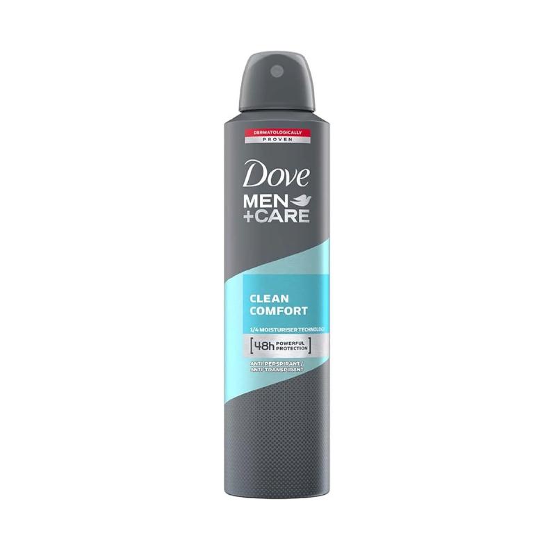 Dove dezodorans muški clean comfort 250ml