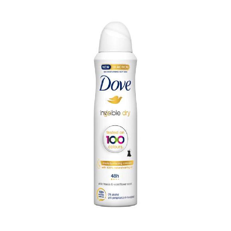 Dove dezodorans ženski invisible dry 150ml