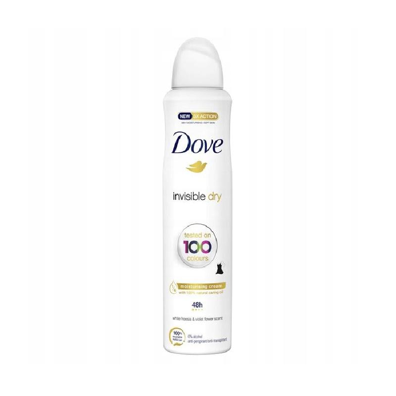Dove dezodorans ženski invisible dry 250ml