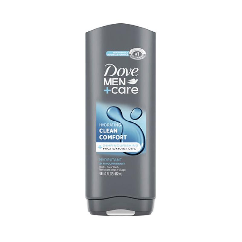 Dove kupka muška clean comfort 400ml