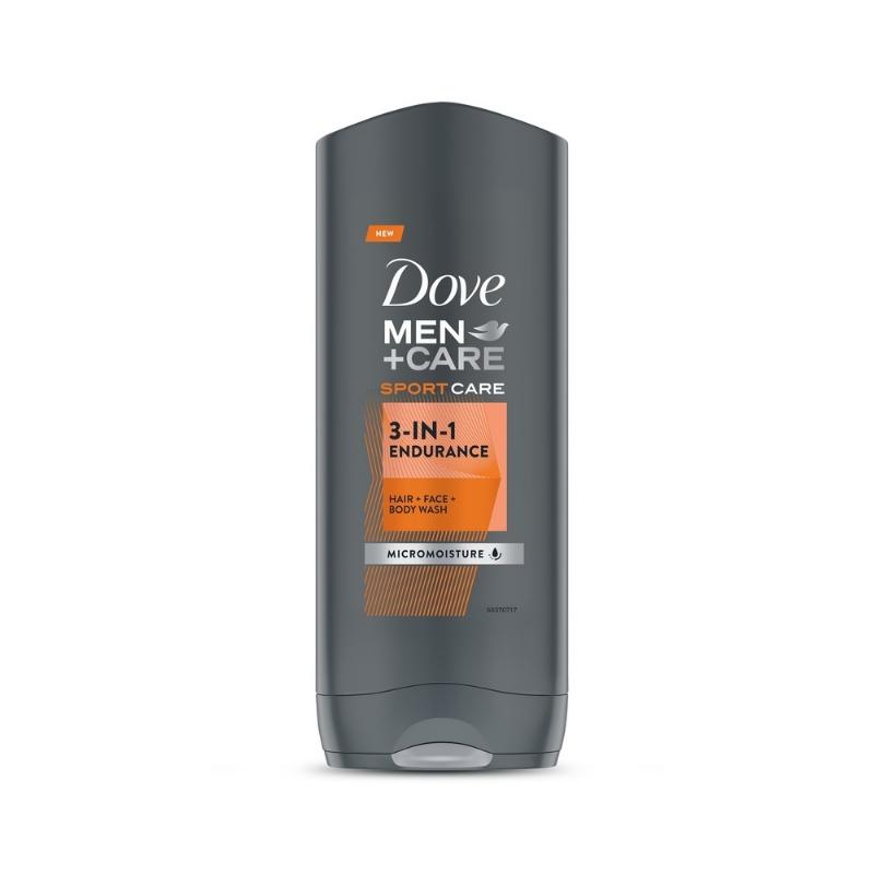 Dove kupka muška 3in1 endurance 400ml