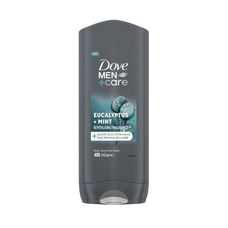 Dove kupka muška eukalyptus&mint 400ml