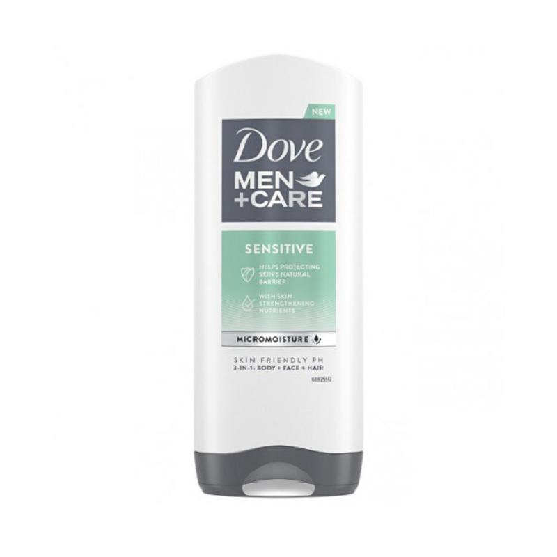 Dove kupka muška sensitive 3in1 250ml