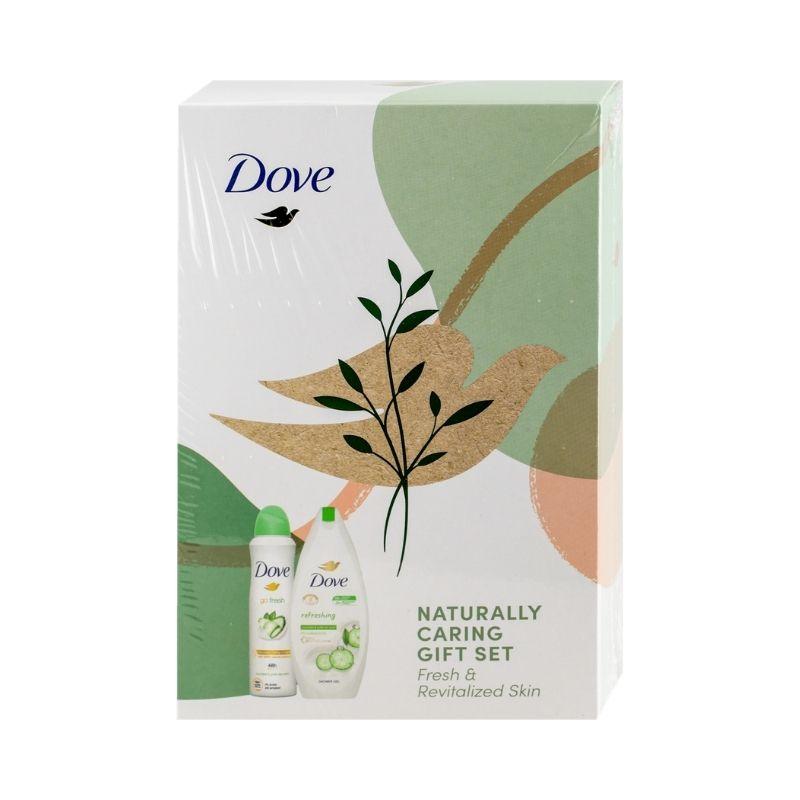 Dove set kutija ženski Fresh (kupka250ml+deo150ml)