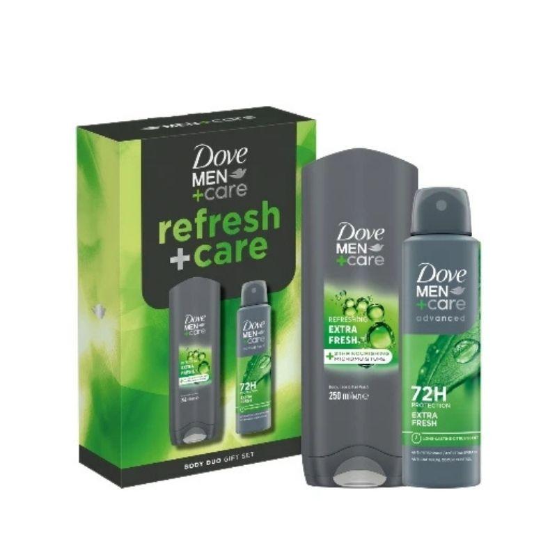 Dove set kutija ženski Refresh (kupka250ml+deo150ml)
