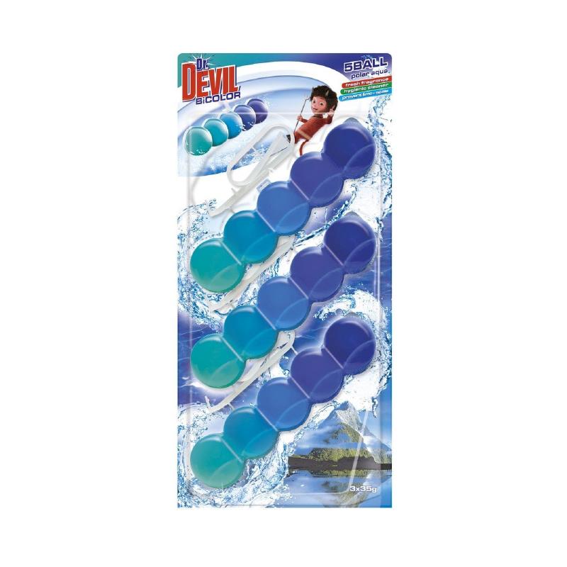 Dr devil wc kuglice polar aqua 3x35g