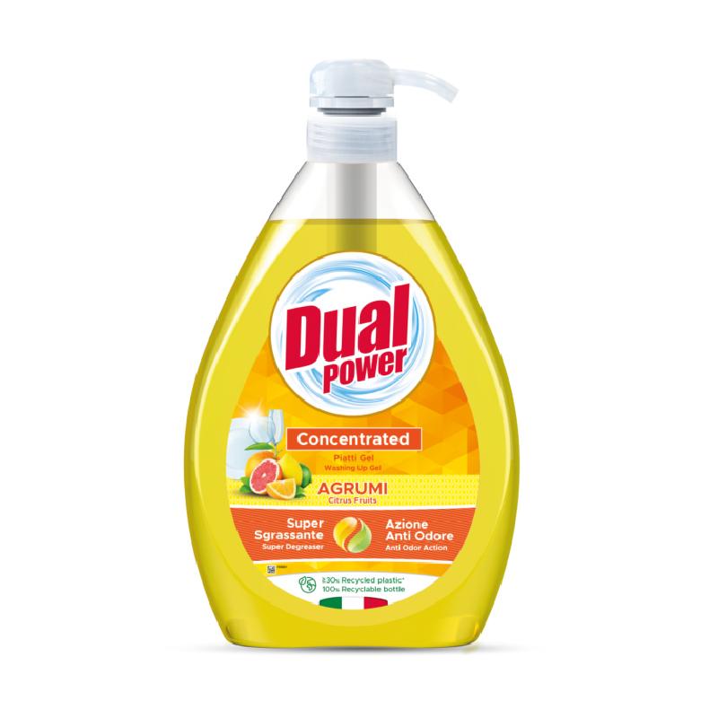 Dual deterdžent za sudove agrumi 1000ml