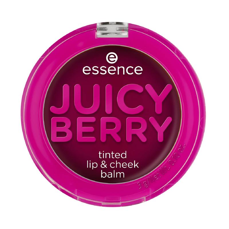 Essence juicy berry balzam za usne i obraze 3g