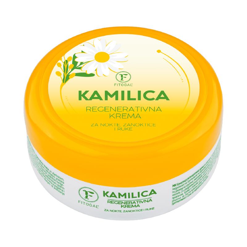 Fitogal krema za ruke regenerativna za nokte, zanoktice i ruke kamilica 110ml