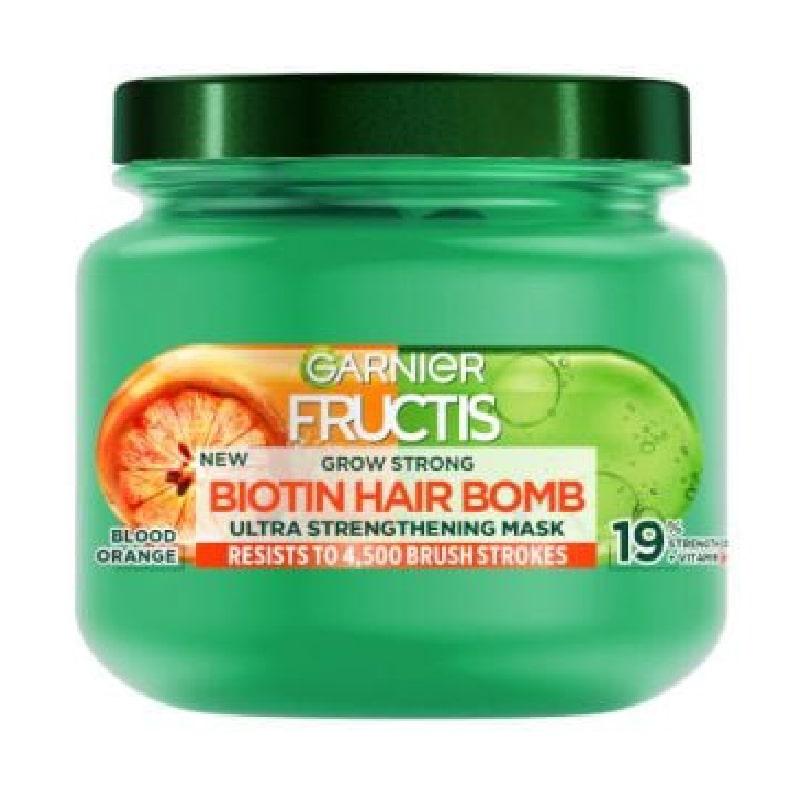 Garnier fructis maska za kosu grow strong biotin hair bomb 320ml