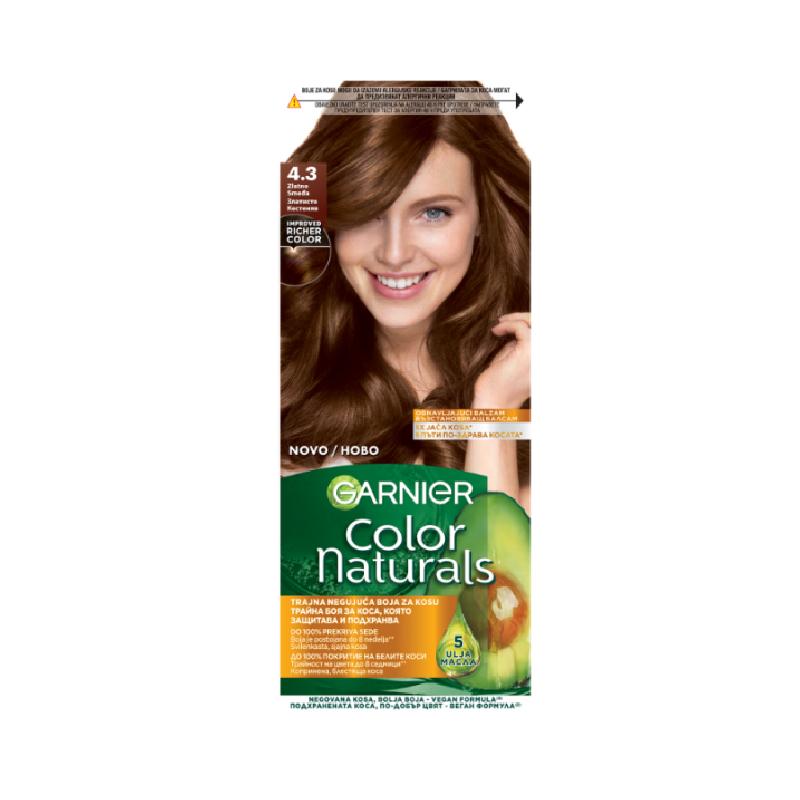Garnier color naturals farba za kosu 4.3