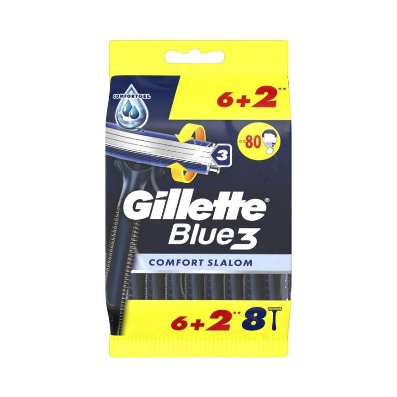 Gillette blue 3 slalom 8kom6+2 S COMFORT SLALO