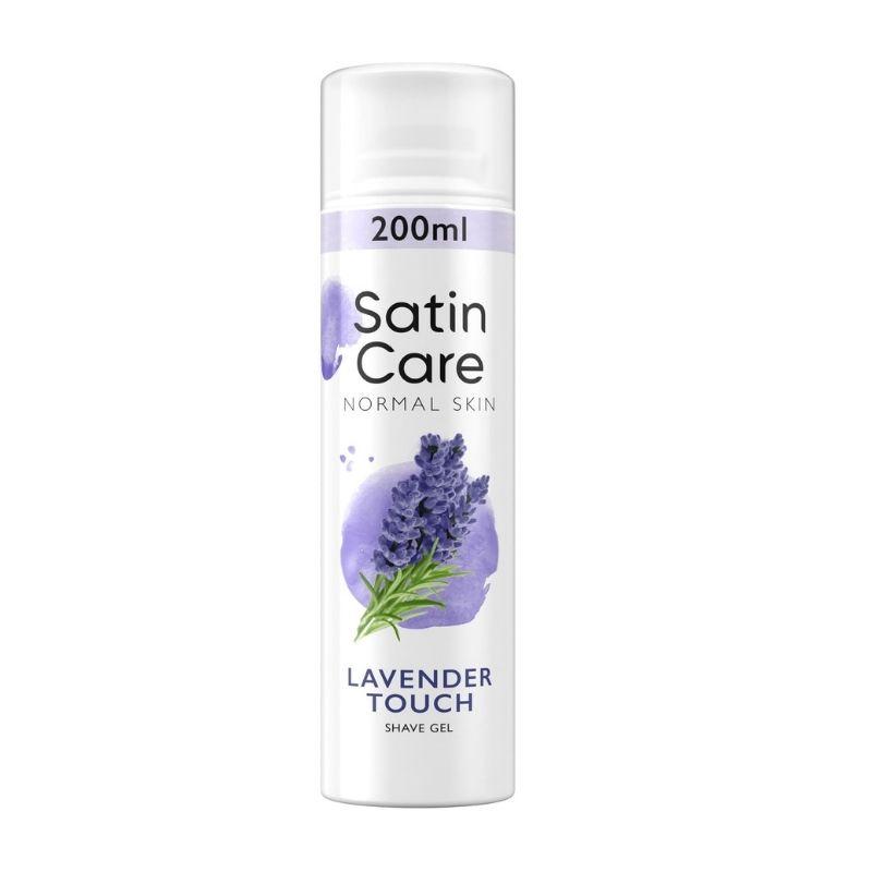Gillette gel za brijanje ženski Satin Care Lavander Touch 200ml