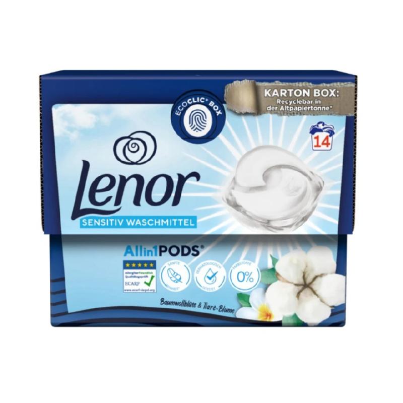 Lenor kapsule sensitive 14kom