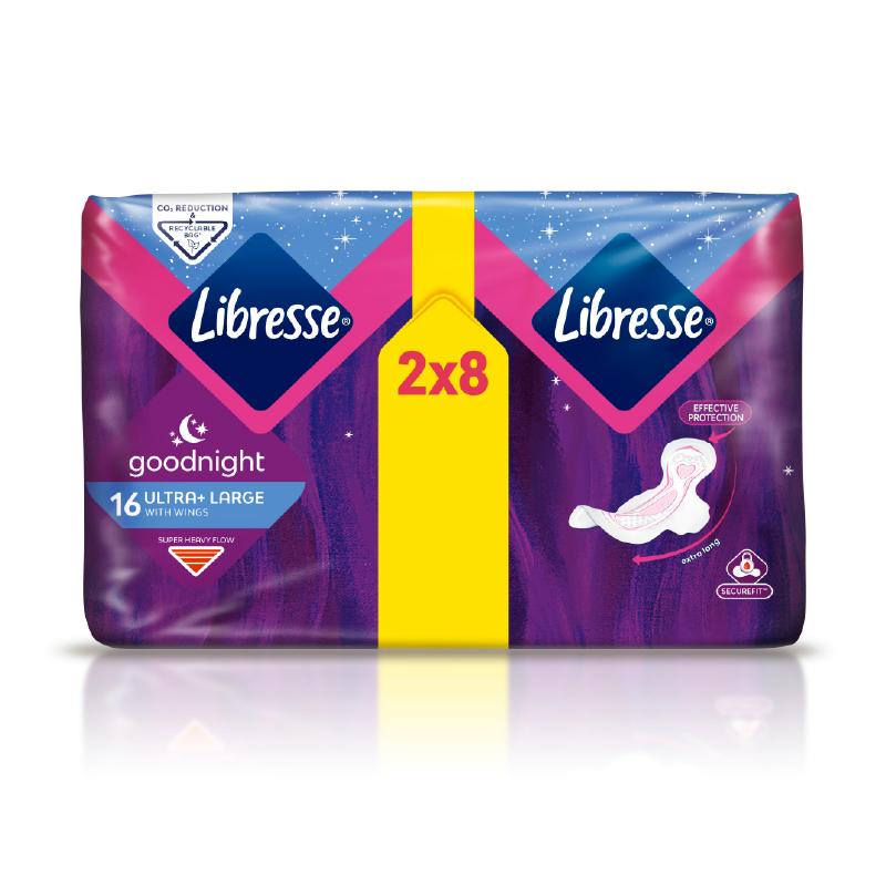 Libresse ulošci ultra duo goodnight 16kom