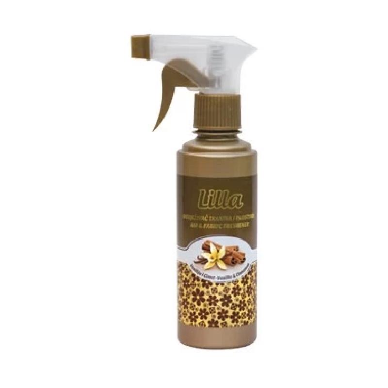 Lilla osveživač tkanina i vazduha vanilija i cimet 250ml