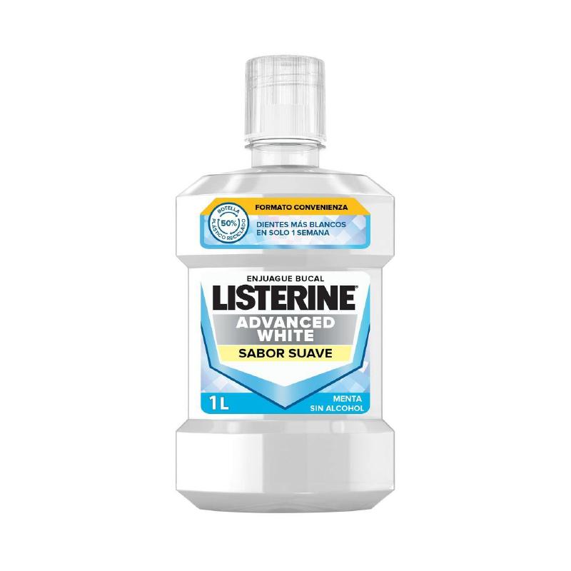 Listerine tečnost za usta advanced white 1000ml