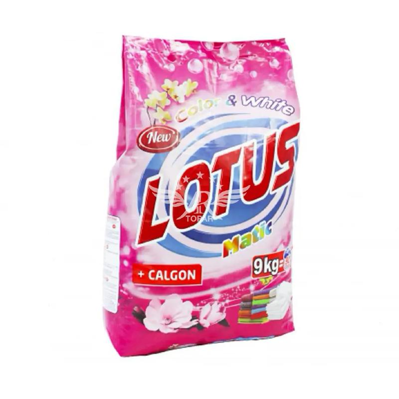 Lotus prašak za veš color&white + calgon 9kg