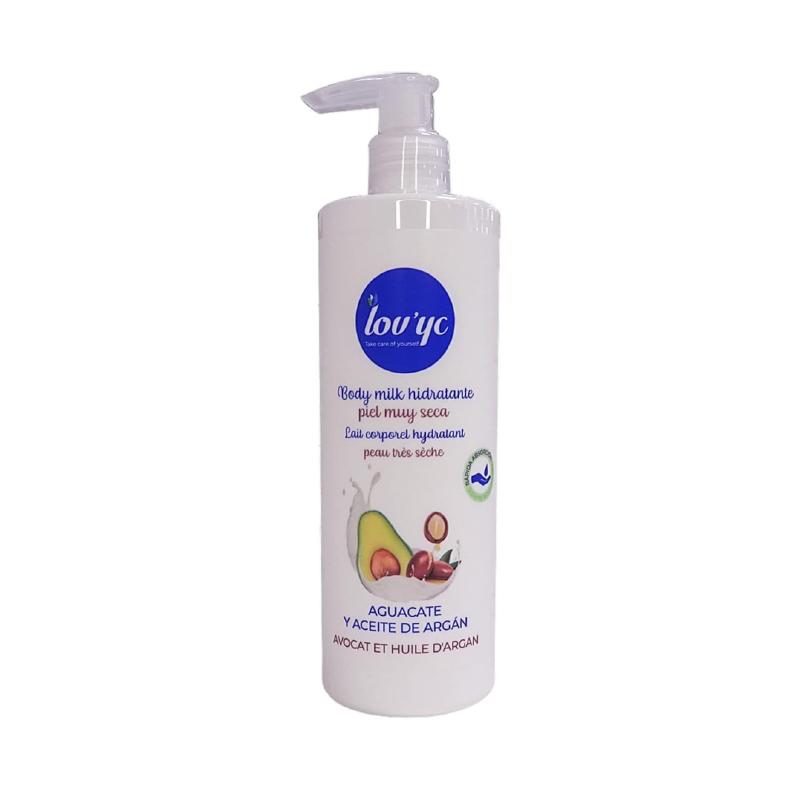 Lovyc mleko za telo avokado i ulje argana 400ml