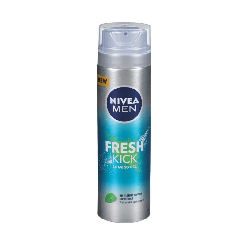 Nivea gel za brijanje fresh kick 200ml