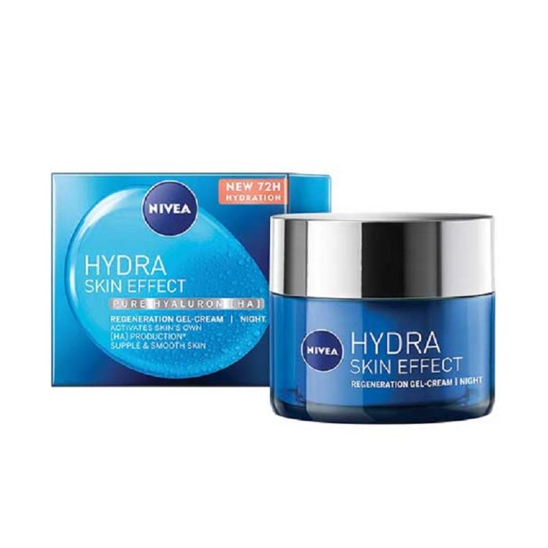Nivea krema hydra skin effect night gel 50ml