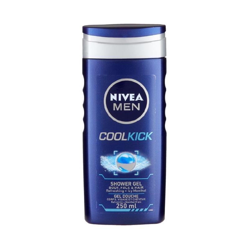 Nivea kupka muška cool kick 250ml