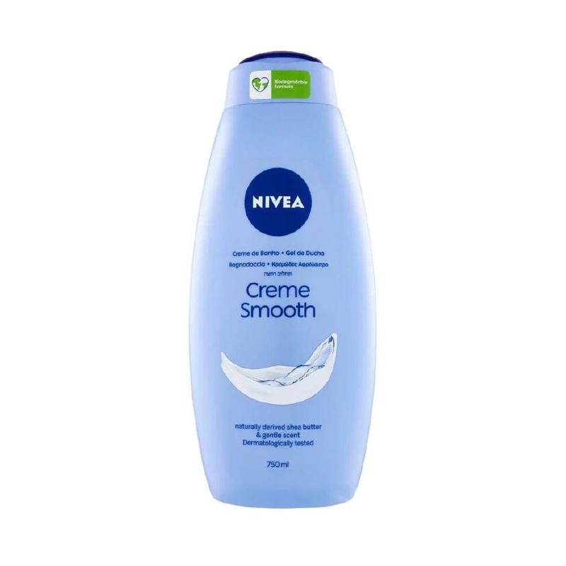 Nivea kupka cream smooth 750ml
