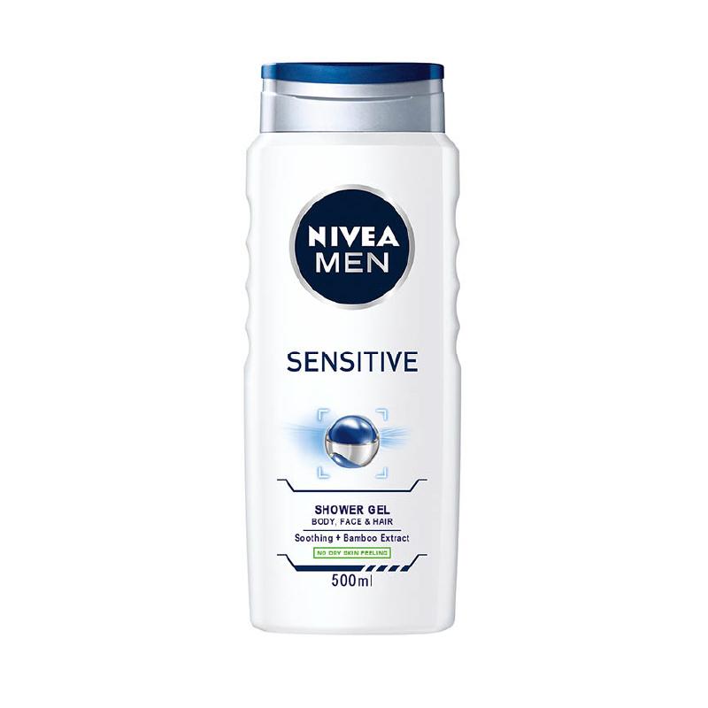 Nivea kupka men sensitive 500ml