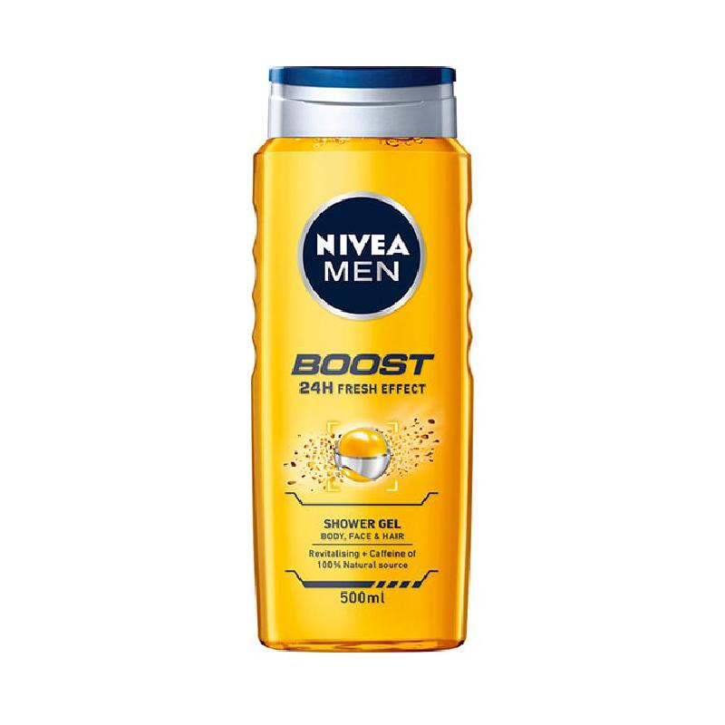 Nivea kupka muška boost 500ml