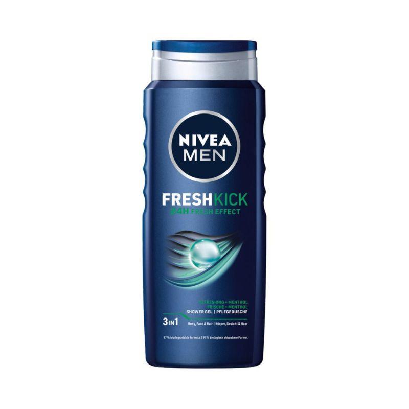 Nivea kupka muška cool kick 500ml