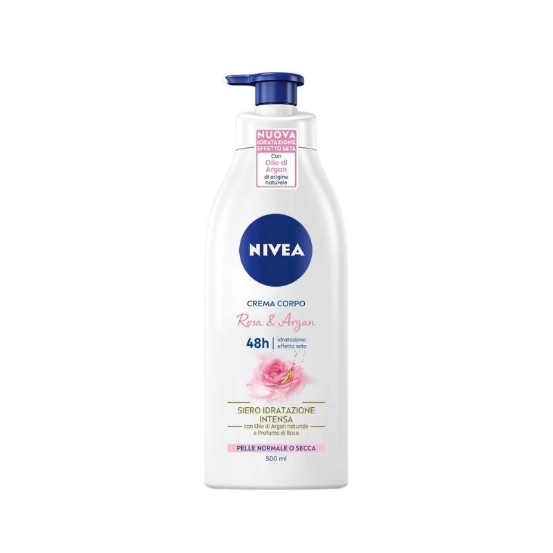 Nivea mleko za telo ruža&argan hidratante 500ml