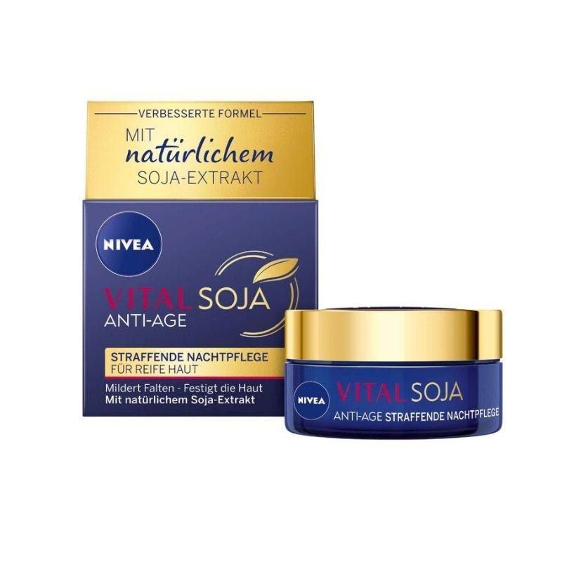 Nivea noćna krema vital soja anti-age 50ml