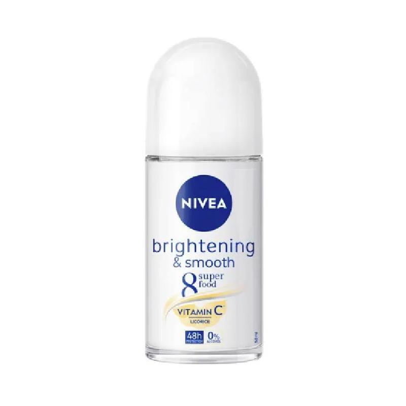 Nivea roll on ženski brightening & smooth 50ml