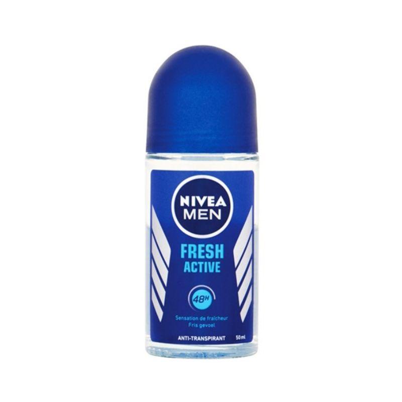 Nivea roll on muški fresh active 50ml