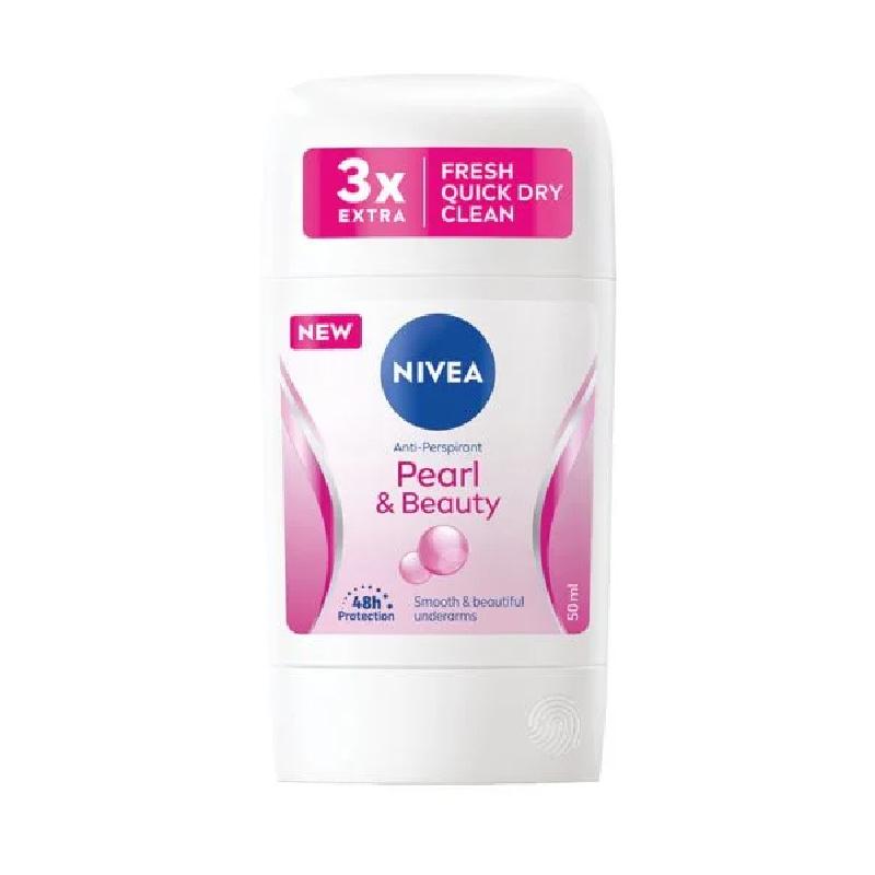 Nivea stick ženski pearl & beauty 40ml