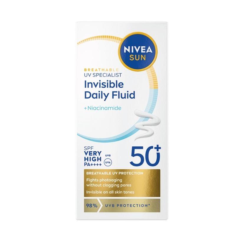 Nivea sun invisible daily fluid za lice SPF 50+ 40ml